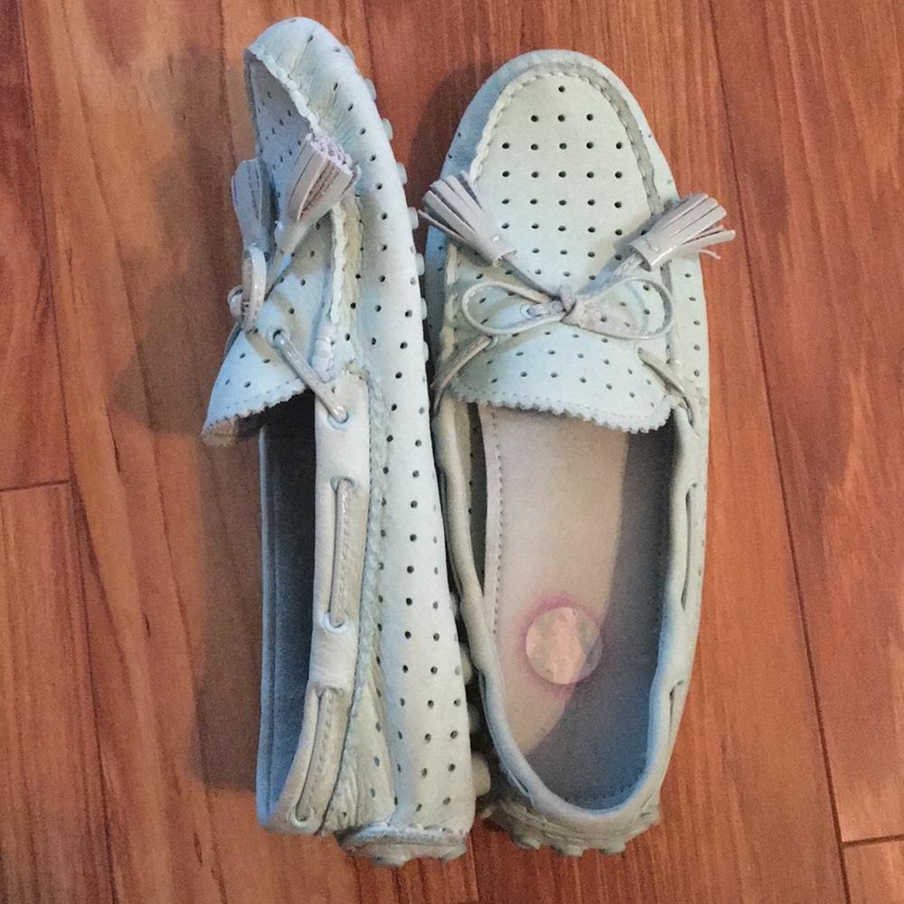Coach 'Nadia' Leather Driving Loafer